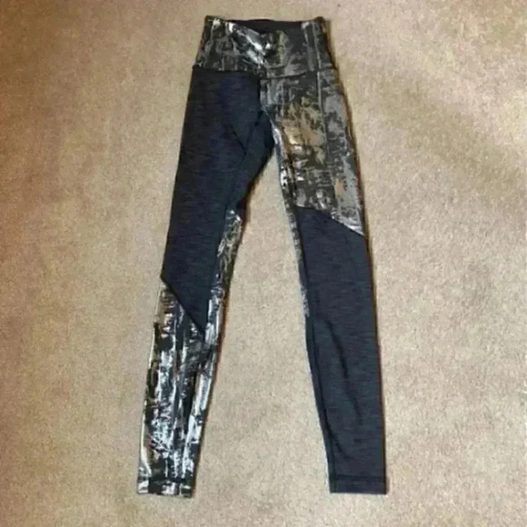 New without tags Lululemon wonder under high rise heathered black leggings - Picture 2 of 4